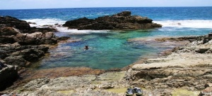 natural secret tide pools