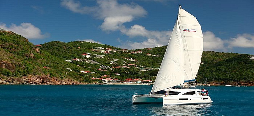 Sailing in St Martin Sailing
